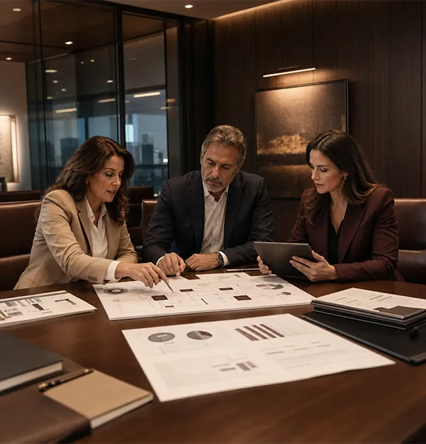 Equipe da Bezerra Consulting analisando estruturas e documentos no Projeto Blindar